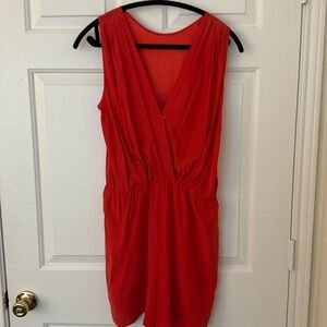 Amanda Uprichard Silk Romper